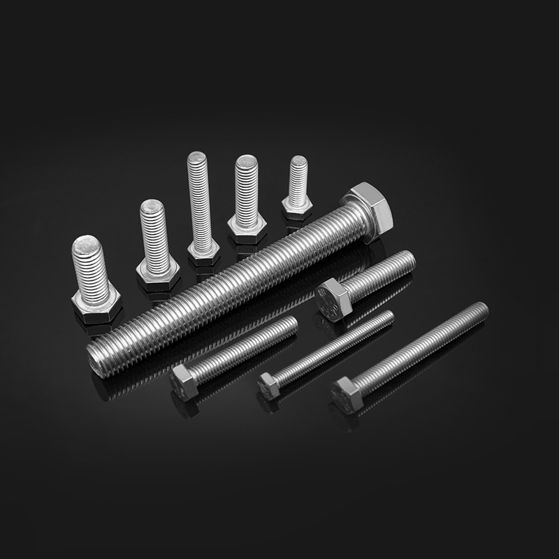 Șuruburi cu cap hexagonal din oțel inoxidabil DIN 933 cu filet complet