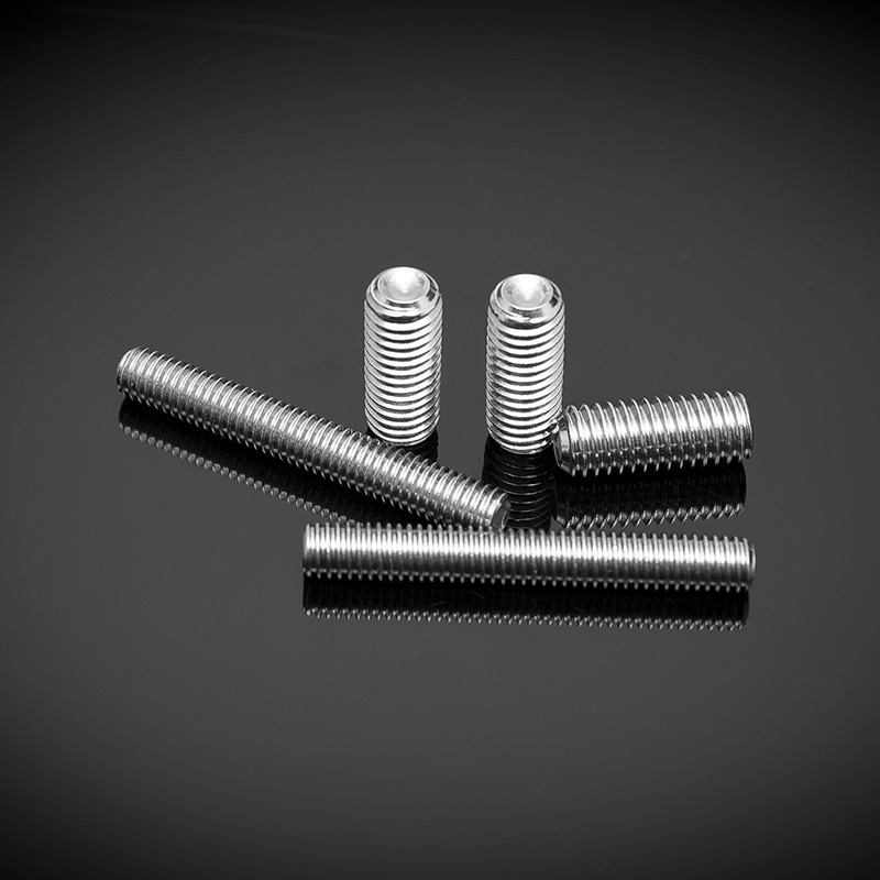 Șuruburi de fixare cu cap hexagonal din oțel inoxidabil DIN 913 cu vârf plat Șuruburi de fixare cu cap hexagonal din oțel inoxidabil DIN 913 cu vârf plat